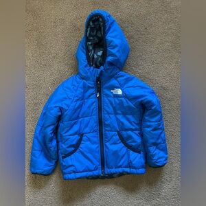 Toddler Boys 3T North Face  Blue Puffer Jacket